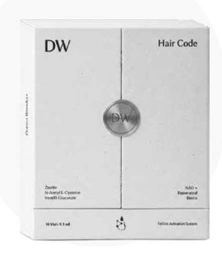 Derma Wonders Hair Code ürün kutusu